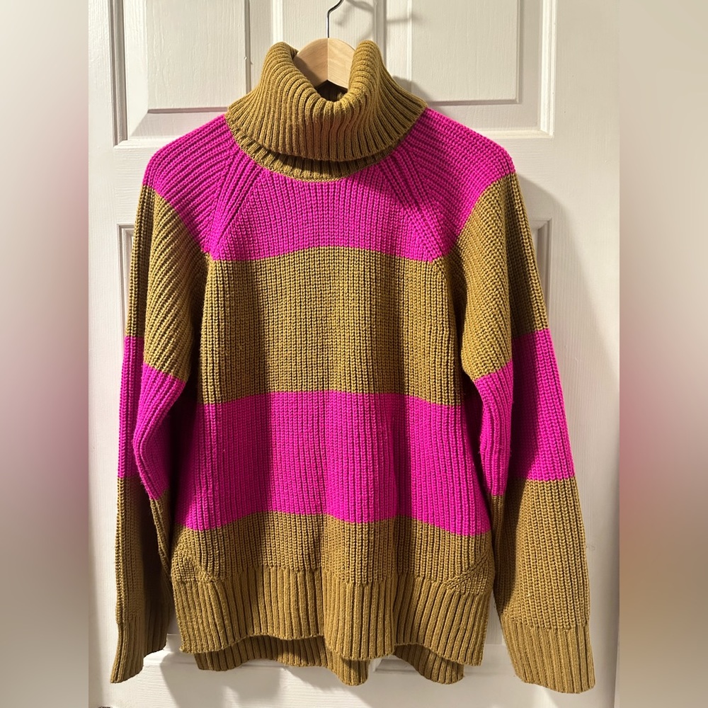 Who What Wear Ribbed Cowl neck Sweater